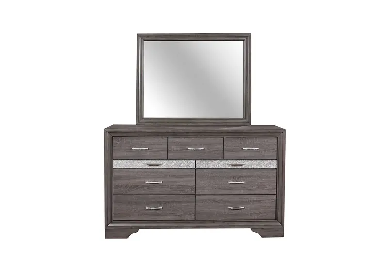 Seville Grey Dresser – Minimalist Wooden Storage Unit