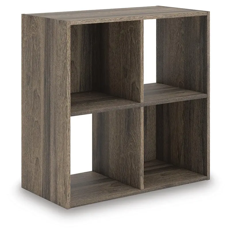 Shallifer Compact Four-Cube Shelving Unit for Small Spaces