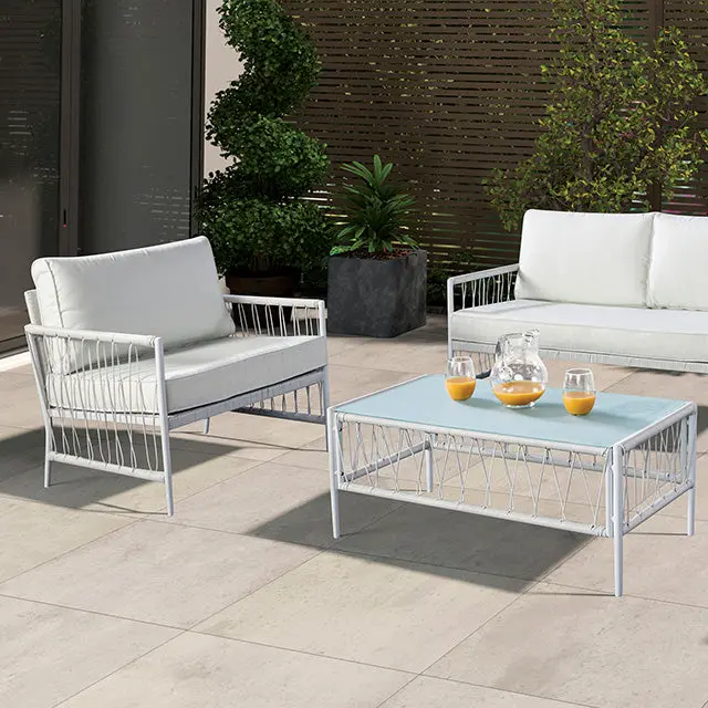 Shomari Wicker Outdoor Sofa Set – 5-Piece Ensemble