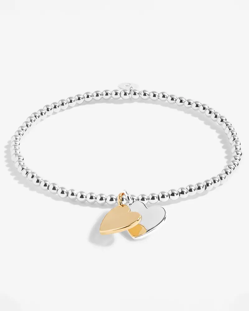 Silver and Gold ‘Soul Sisters’ Dual-Tone Bracelet