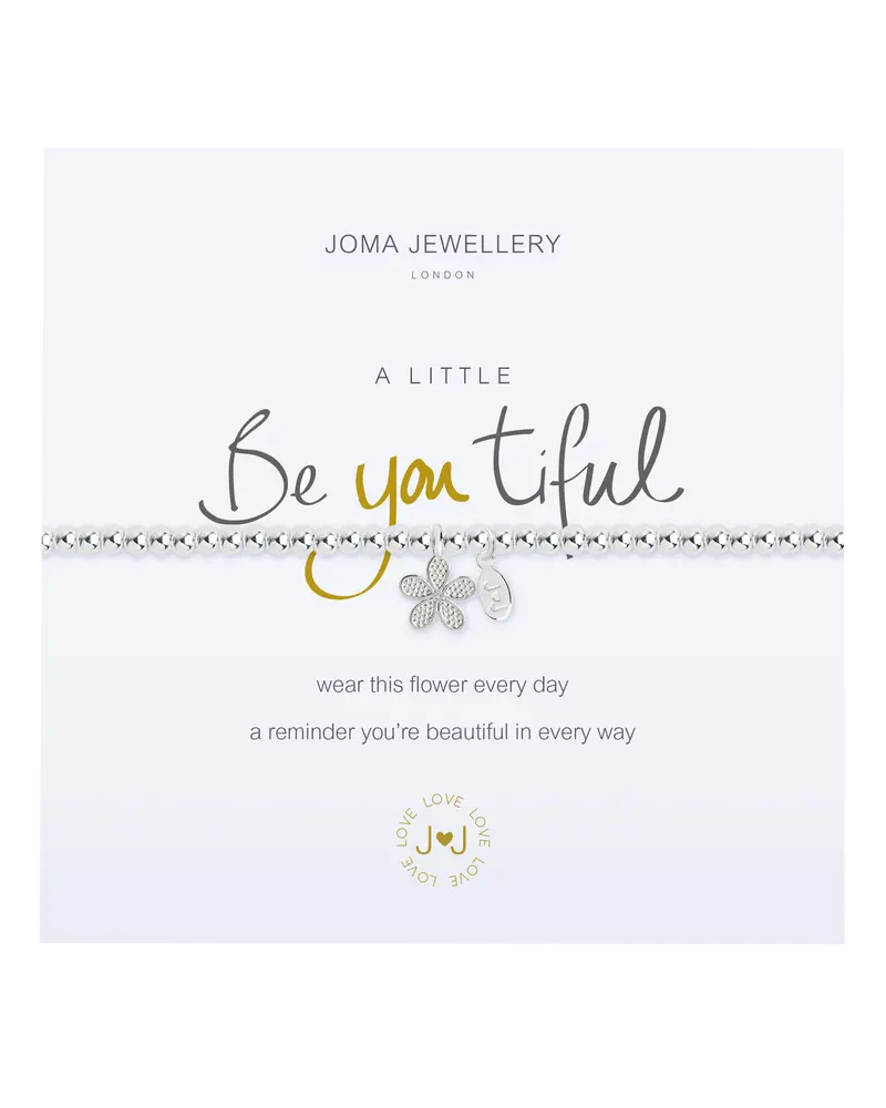 Silver ‘Be You Tiful’ Self-Love Bracelet