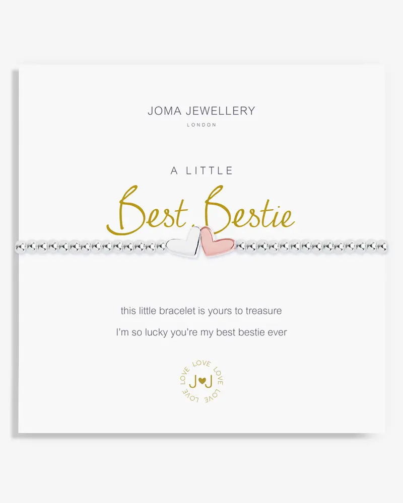 Silver ‘Best Bestie’ Matching Bracelet
