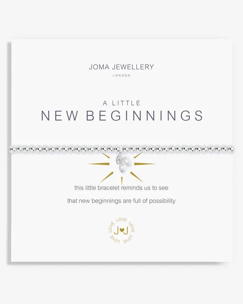 Silver ‘New Beginnings’ Fresh Start Bracelet