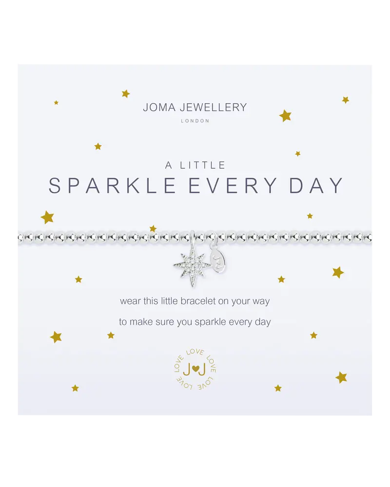 Silver ‘Sparkle ED’ Awareness Bracelet