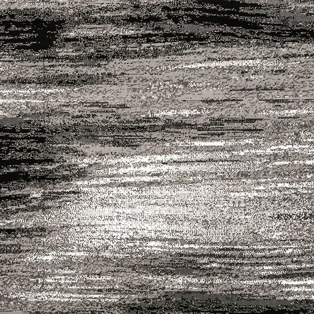 Sivas Minimalist Area Rug – Black and Pure White