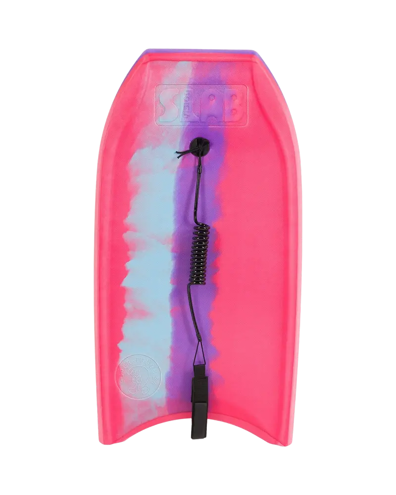 Slab Pro Slick 34-Inch Magenta and Purple Stripe Bodyboard