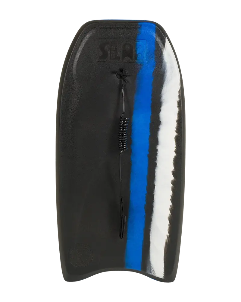 Slab Pro Slick 42-Inch Black and Blue Stripe Bodyboard