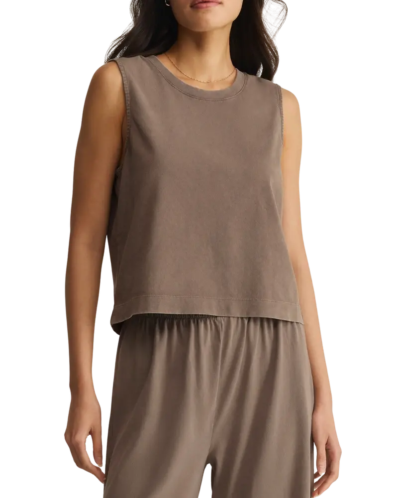 Sloane Lightweight Tank Top – Perfectly Taupe