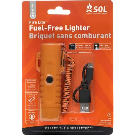 SOL Fuel-Free Plasma Arc Lighter
