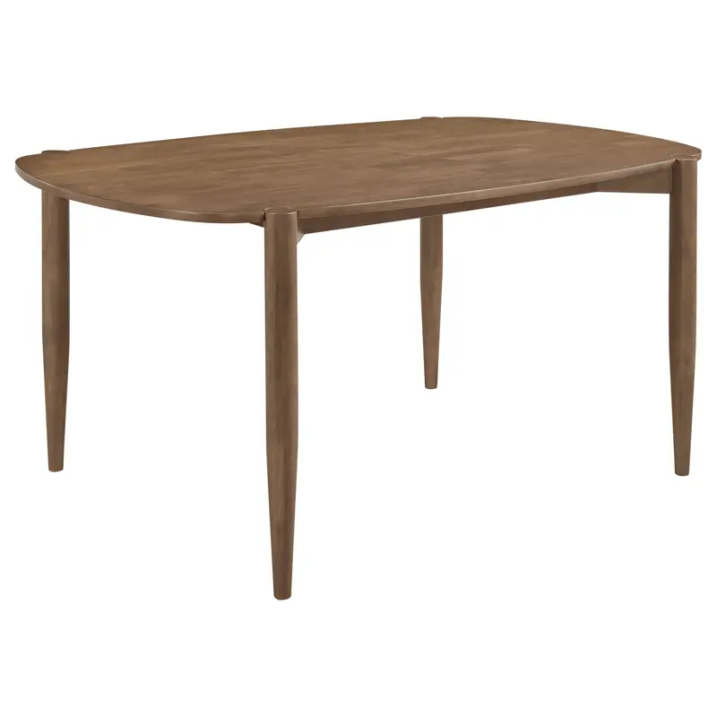 Solid Wood Dining Table – Extendable or Fixed Options