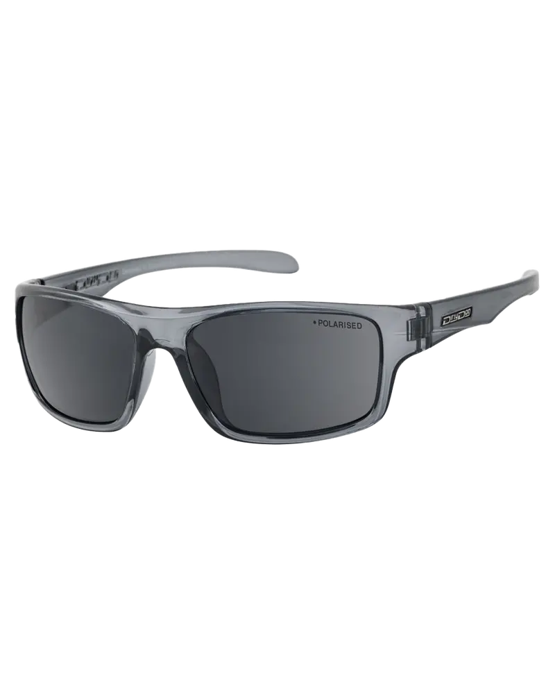 Sonic Crystal Black-and-Grey Polarized Sunglasses