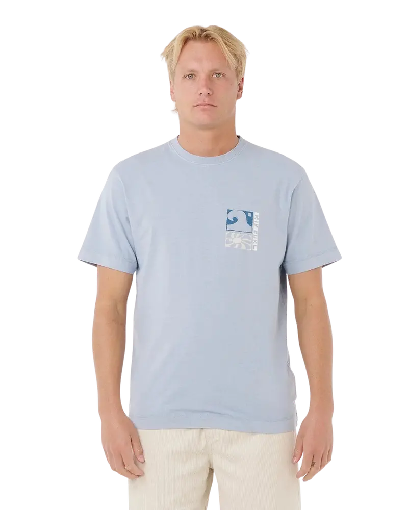 Spray Blue Ty Williams Coastline Artist Tee