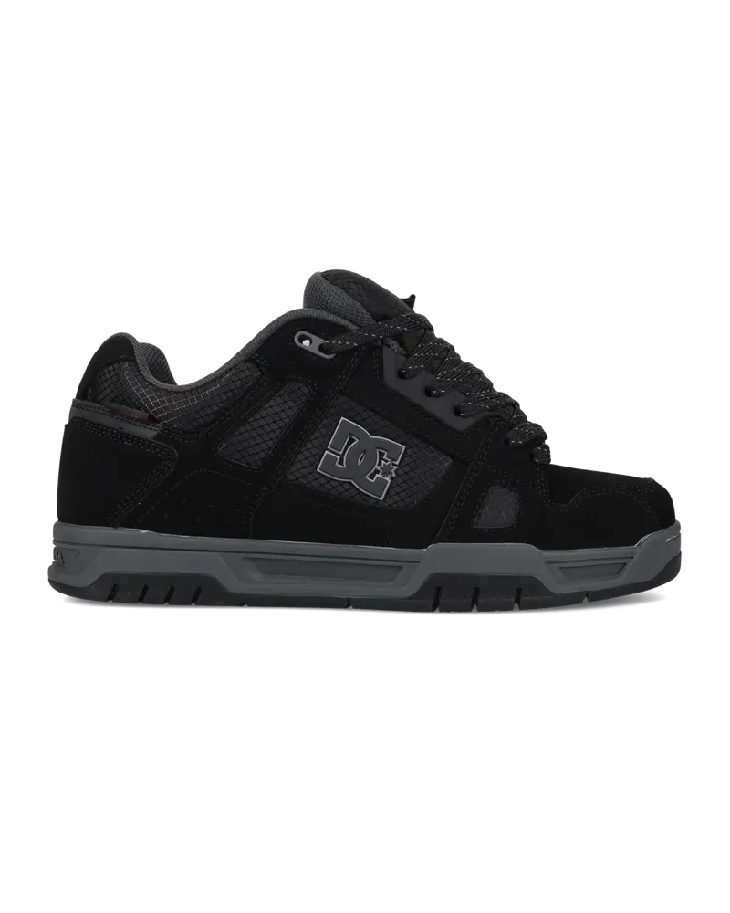 Stag Winter Shoes – Black, Grey & Red Combo
