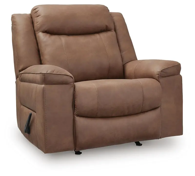 Status Check Premium Leather Recliner – Modern Lounge Seating