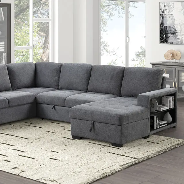 Stockwell Sleeper Sectional Sofa – Multi-Position Layout