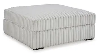 Stupendous Large Accent Ottoman – Plush Upholstered Footrest