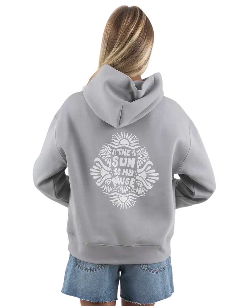 Sun Is Storm Grey Hoodie