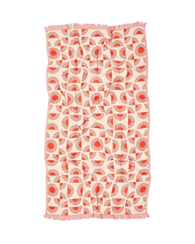 Sunburnt Orange Cheyenne DriftWeave Beach Towel