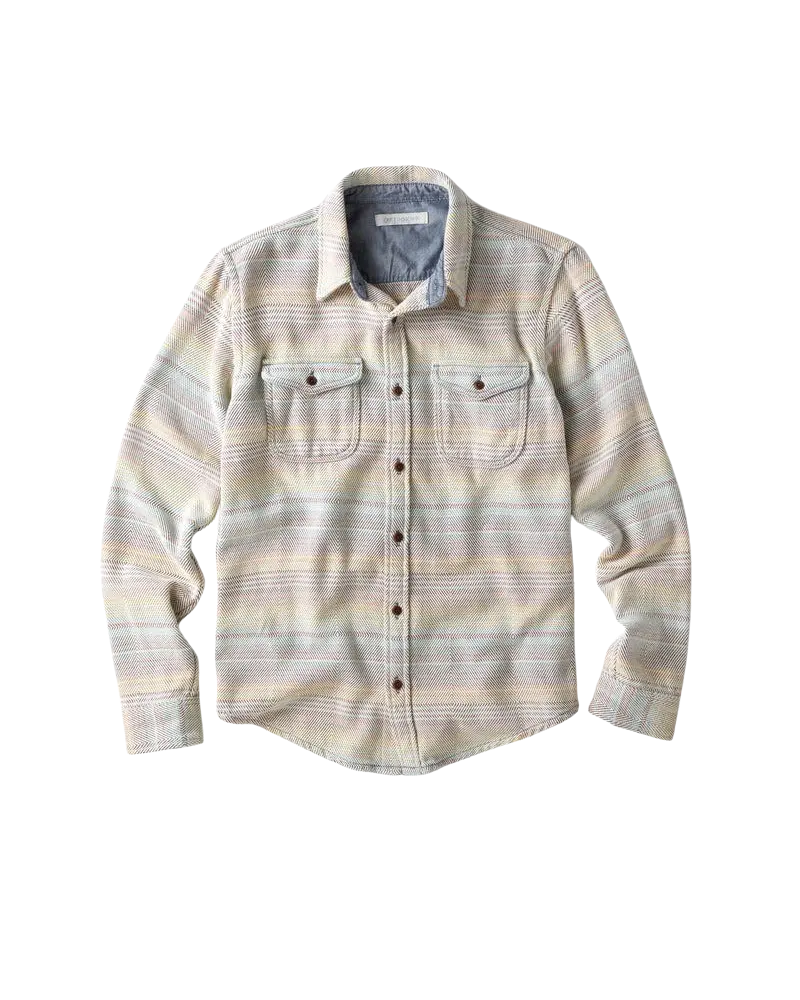Sunrise Mojave Stripe Blanket-Style Shirt