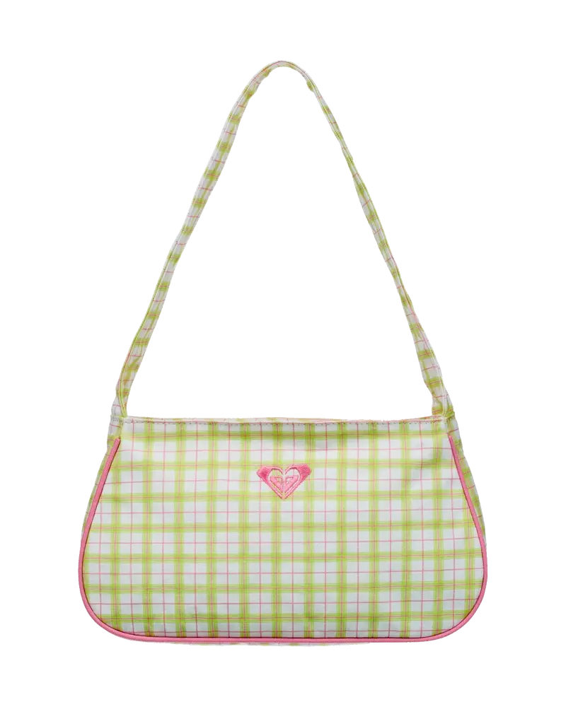 Swell Plaid Travel Bag in Cloud Dancer Pattern