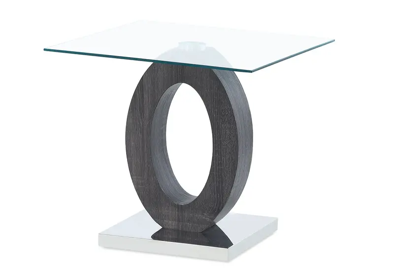 T1628 Round Wooden End Table
