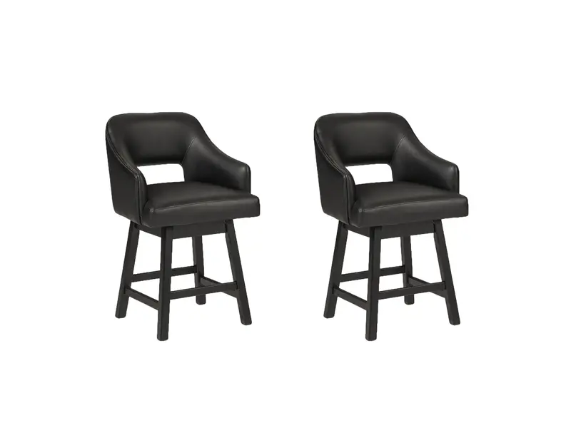 Tallenger Padded Bar Stool Set (Set of 2)