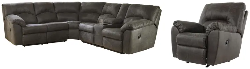 Tambo 4-Piece Modern Living Room Furniture Set