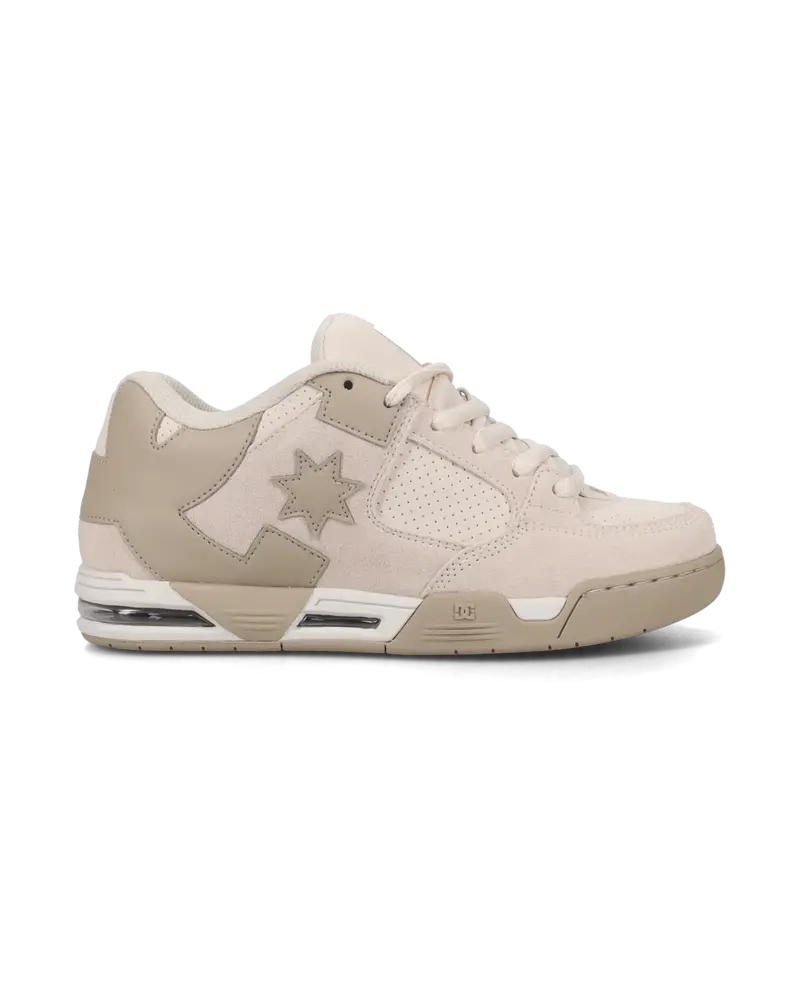 Tan and White DC Command Casual Shoes