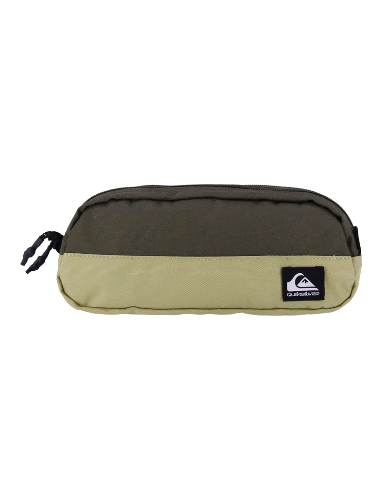 Tasmen Dual-Tone Pencil Case – Sponge & Grape Leaf