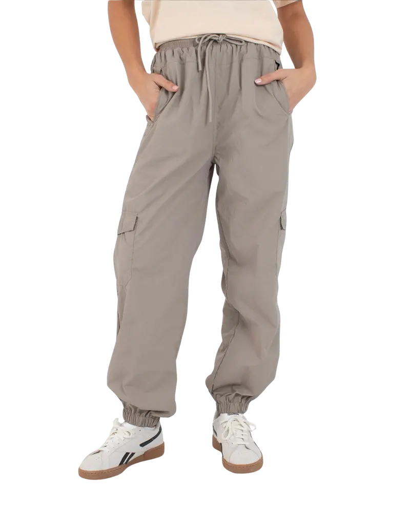 Taupe Packable Travel Trousers