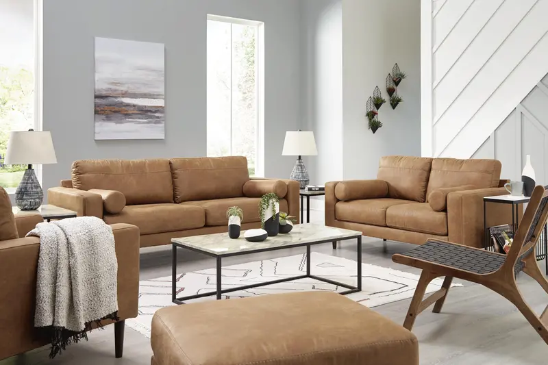 Telora 3-Piece Contemporary Living Room Set