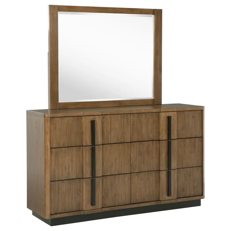 Terrace 6-Drawer Dresser with Mirror