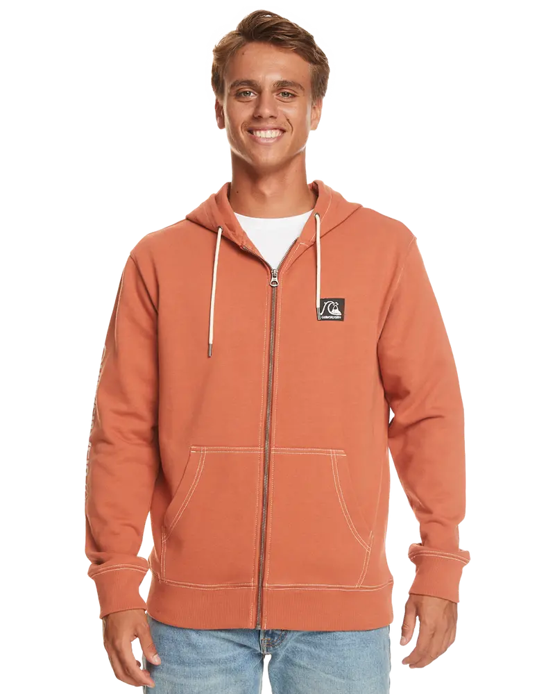 The Original Zip-Up Hoodie – Baked Clay Earth Tone