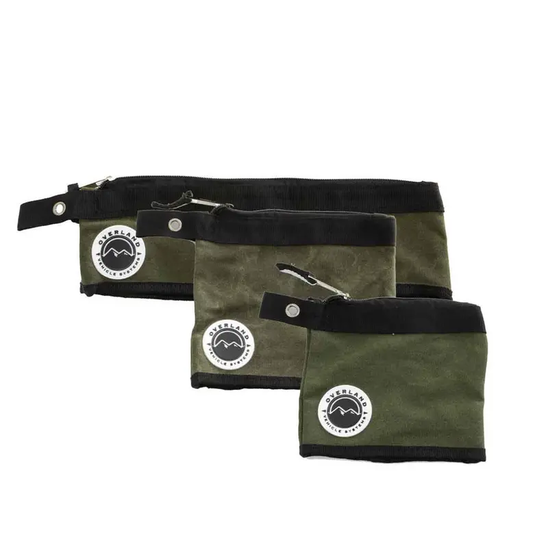Three-Bag Set: Small-to-Medium Storage Collection – #12 Waxed Canvas