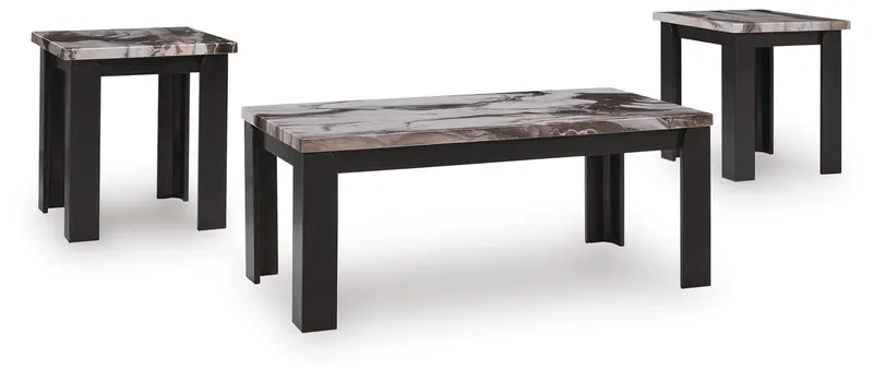Three-Piece Modular Side Table Set