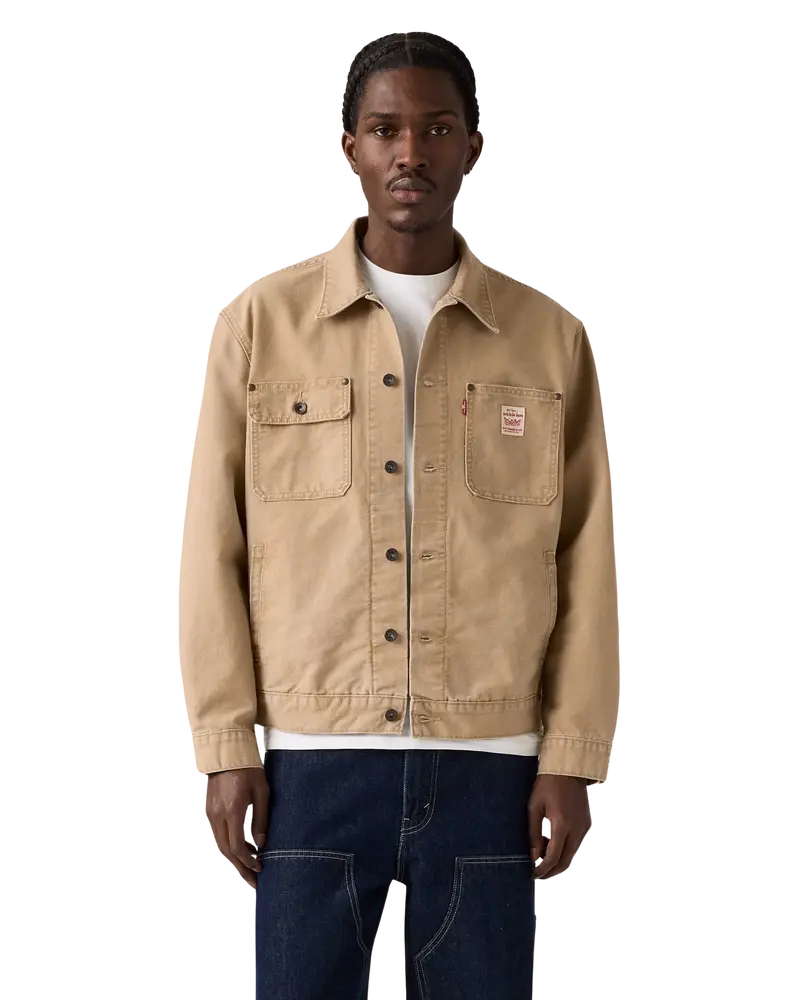 Tigers Eye Sunrise Trucker Jacket