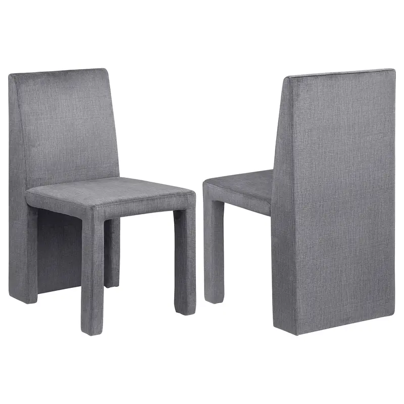Tordera Contemporary Dining Chair with Fabric Seat