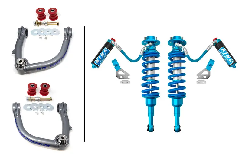 Total Chaos Front-Only Lift Kit with 2.5-Inch King Coilovers for 2025+ Toyota 4Runner