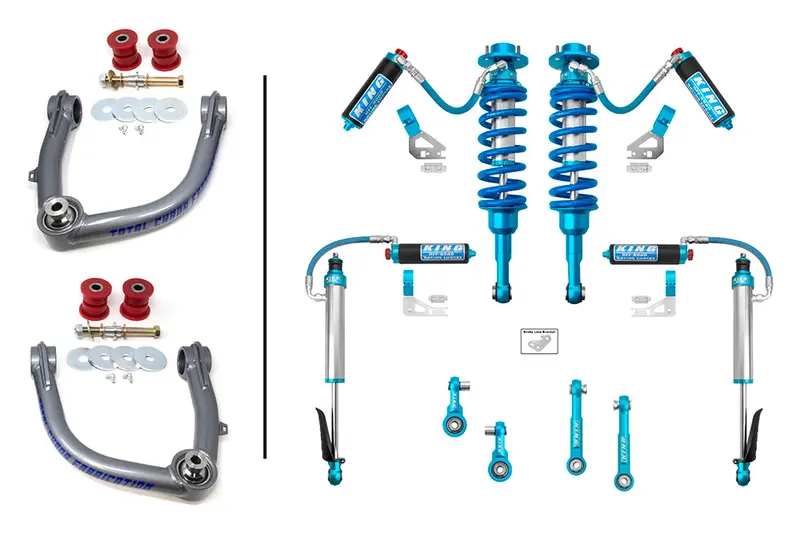 Total Chaos Lift Kit with Front and Rear 2.5-Inch King Coilovers for 2025+ Toyota 4Runner