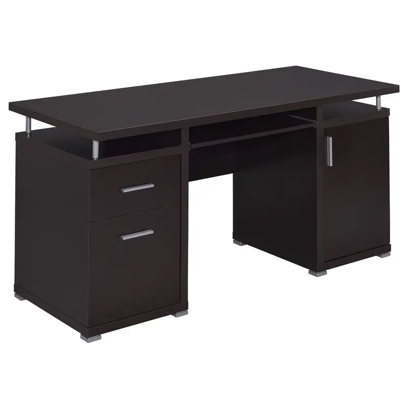 Tracy Compact Computer Desk with Cable Management