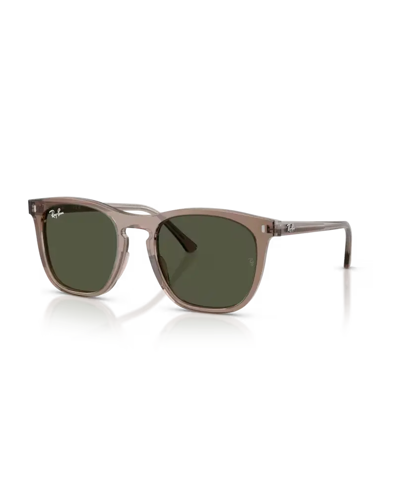 Transparent Light Brown and Green RB2210 Sunglasses