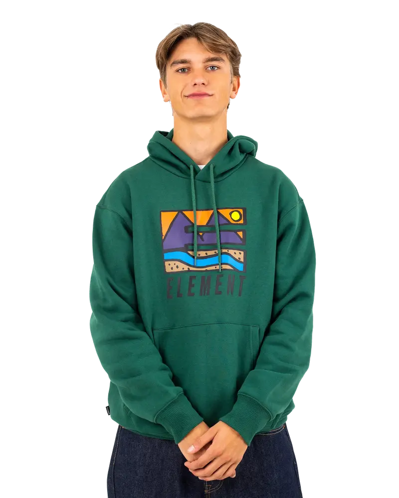 Trekka Heritage Hoodie – Dark Green