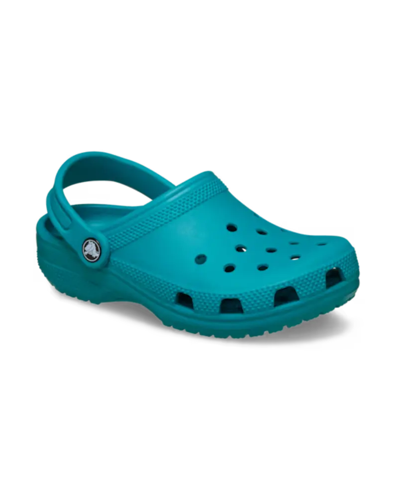 Turbo Teal Boys’ Classic Clog Sandals