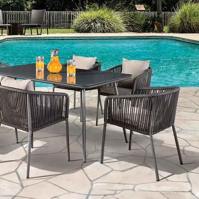 Tushari 8-Piece Outdoor Dining Collection