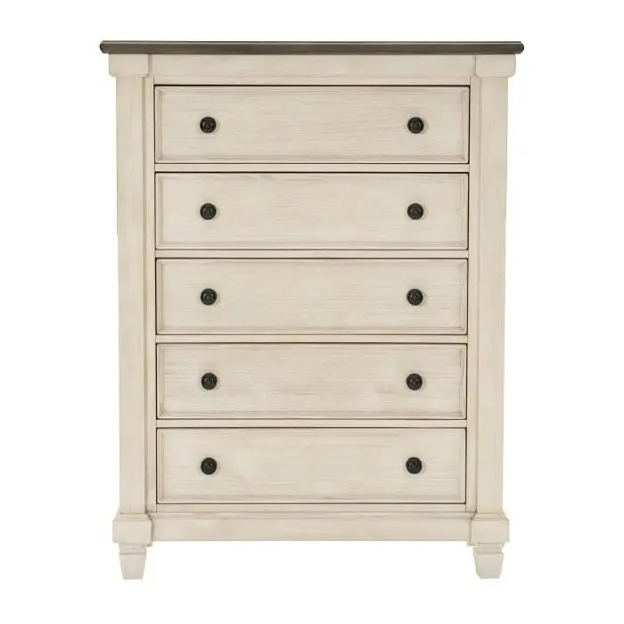 Two-Tone Weaver 5-Drawer Chest – 1626-9