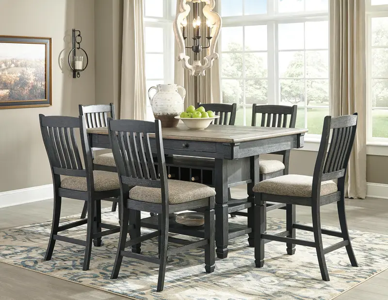 Tyler Creek Counter-Height Dining Table and Chairs Set