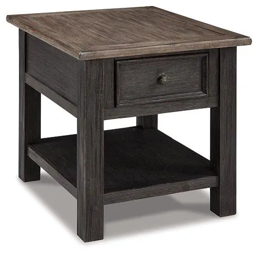 Tyler Creek Round Wooden End Table