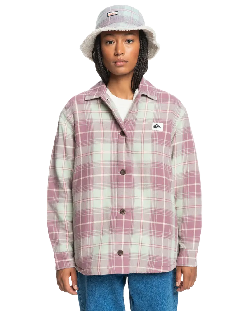 Uni Plaid Overshirt – Grape Shake Blend