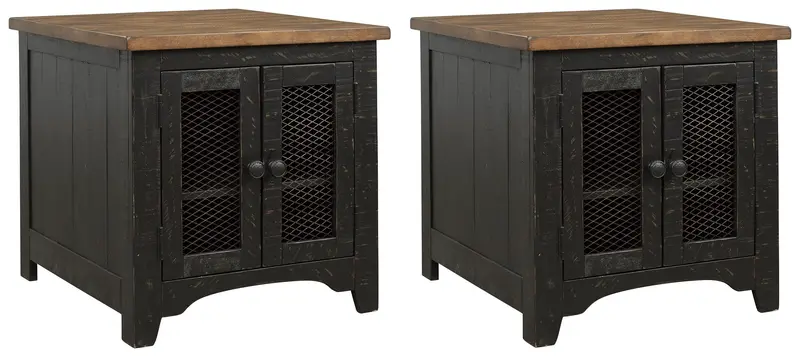 Valebeck Nested End Table Set
