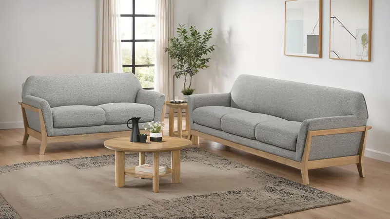 Vaughn Modular Sofa Set with Removable Cushions